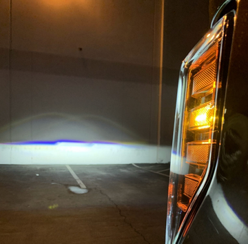 17-19 Super Duty AlphaRex NOVA-Series LED Projector Headlights Black